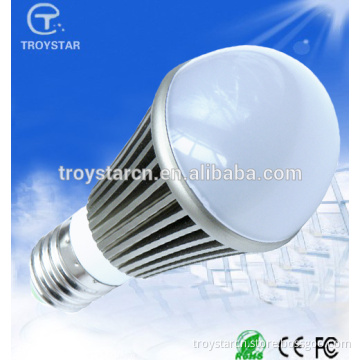 Indoor lighting high quality Ra80 5w led bulb E27 / B22 2700k 110v with Die-aluminum circuit board